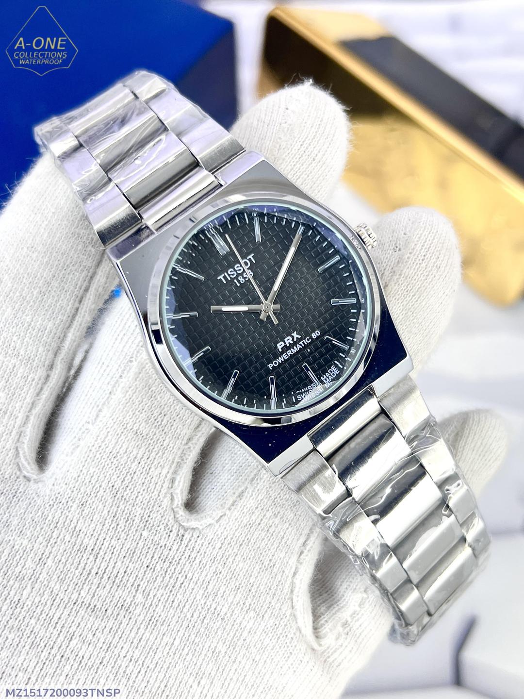 Men's Movement: Quartz, Water Resistance, Rotate Case Ring, Pull And Push Crown, Fold Clasp Watch