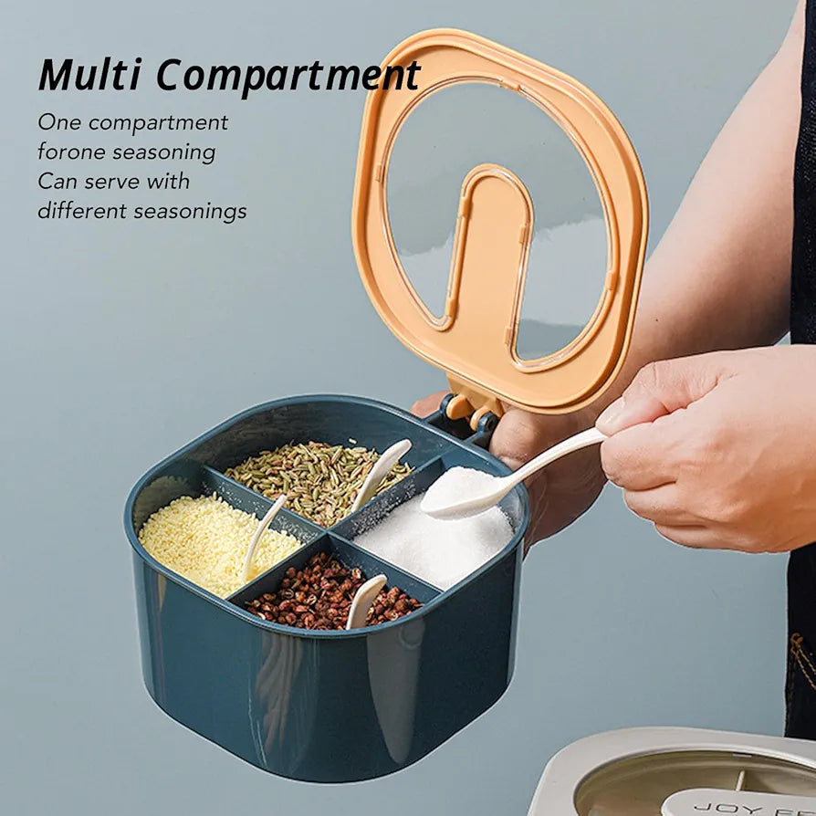 Multicolor Spice Box - 1 Pc for Organized Kitchen Storage