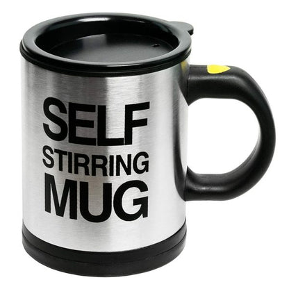 Self Stirring Mug - 1 Pc Insulated Travel Mug for Effortless Mixing